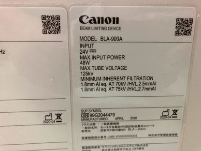 2020 Canon Alphenix Angiography System