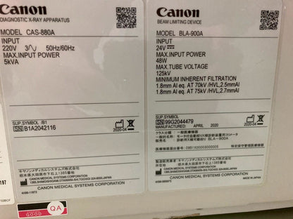2020 Canon Alphenix Angiography System
