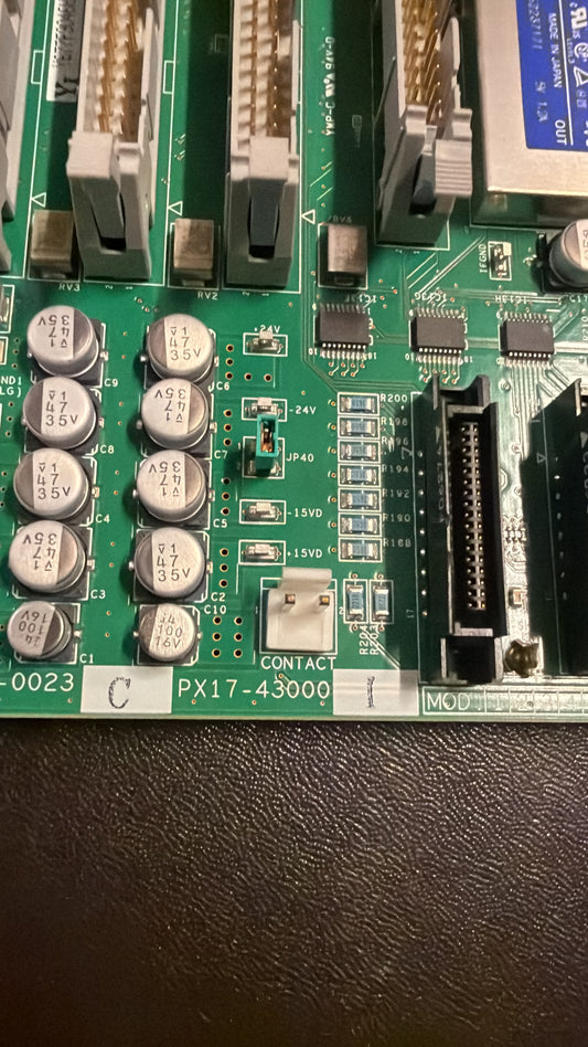 Toshiba Table Control PWB – PX17-43000 / NX17-0023