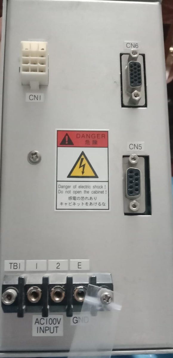 Danger of electric shock! Do not open the cabinet