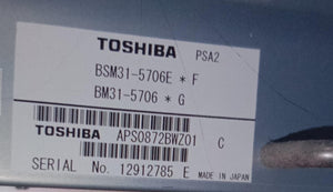 Toshiba Artida SSH-880CV PSA BM31-5706*G 1